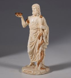 Veronese WS-1320/ 3 Статуэтка «Асклепий - бог медицины»