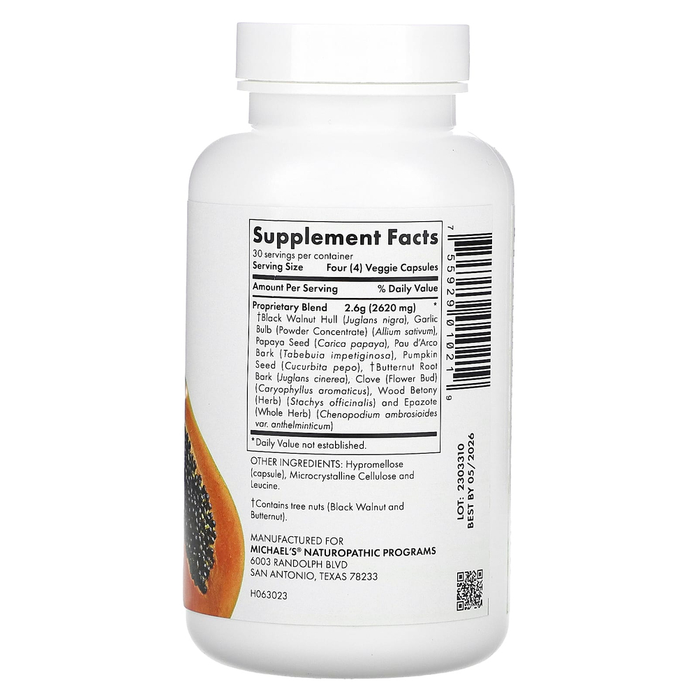 Michael's Health, Paraherbs`` 120 веганских капсул