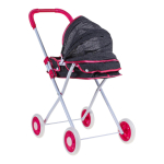 Коляска для куклы лежачая, пакет 918D-8