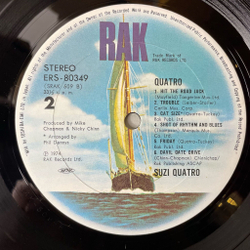 Винтажная виниловая пластинка LP Suzi Quatro (Japan 1975) (Obi) Savage Silk