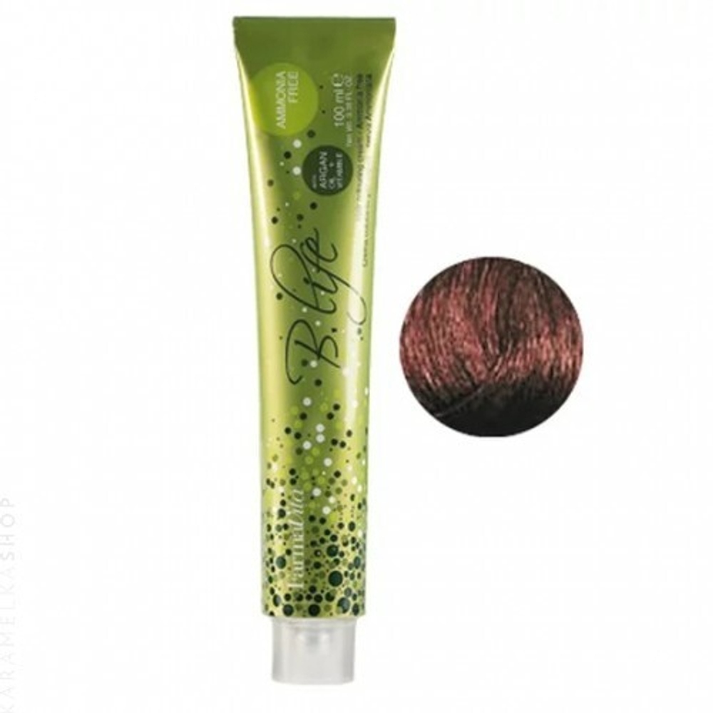 Крем-краска 6.77 Светлый интенсивный коричневый кашемир B.Life Color Farmavita 100 мл