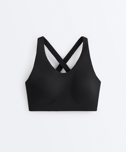 Oysho Кроп-топ Compressive, черный