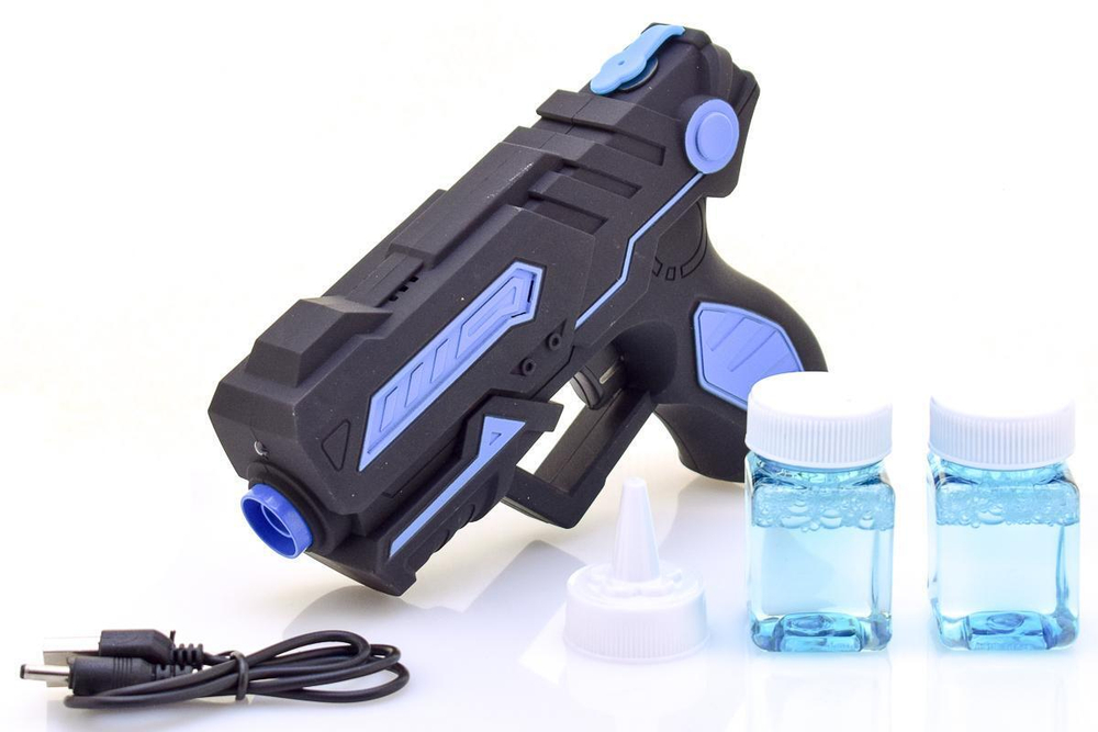 Пистолет с мыльными пузырями, блистер 938C
