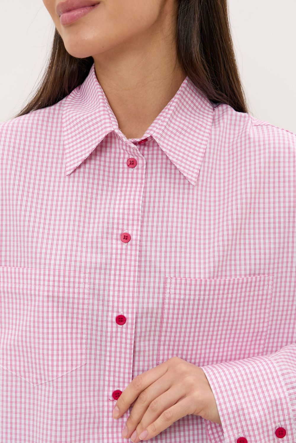 Рубашка BLUSH GRID