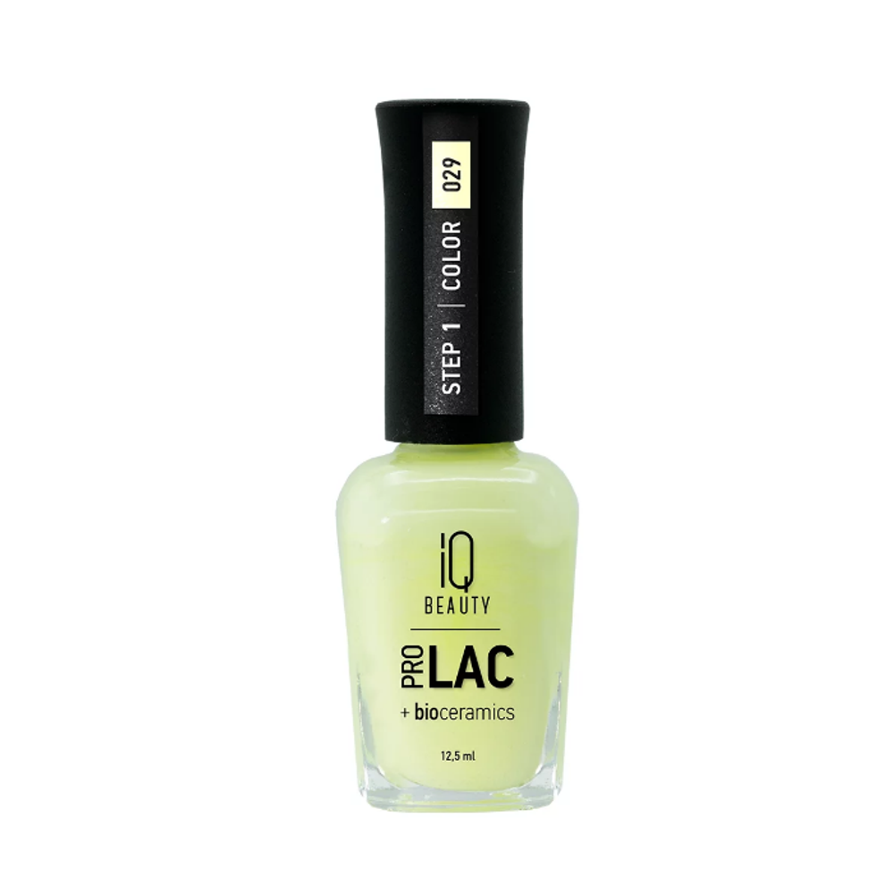 IQ Beauty Лак для ногтей укрепляющий с биокерамикой 029 , 12,5 мл