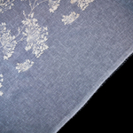 Тюль с вышивкой на нежном батисте Vistex арт. Aneto col. beige (высота 300 см, Турция)