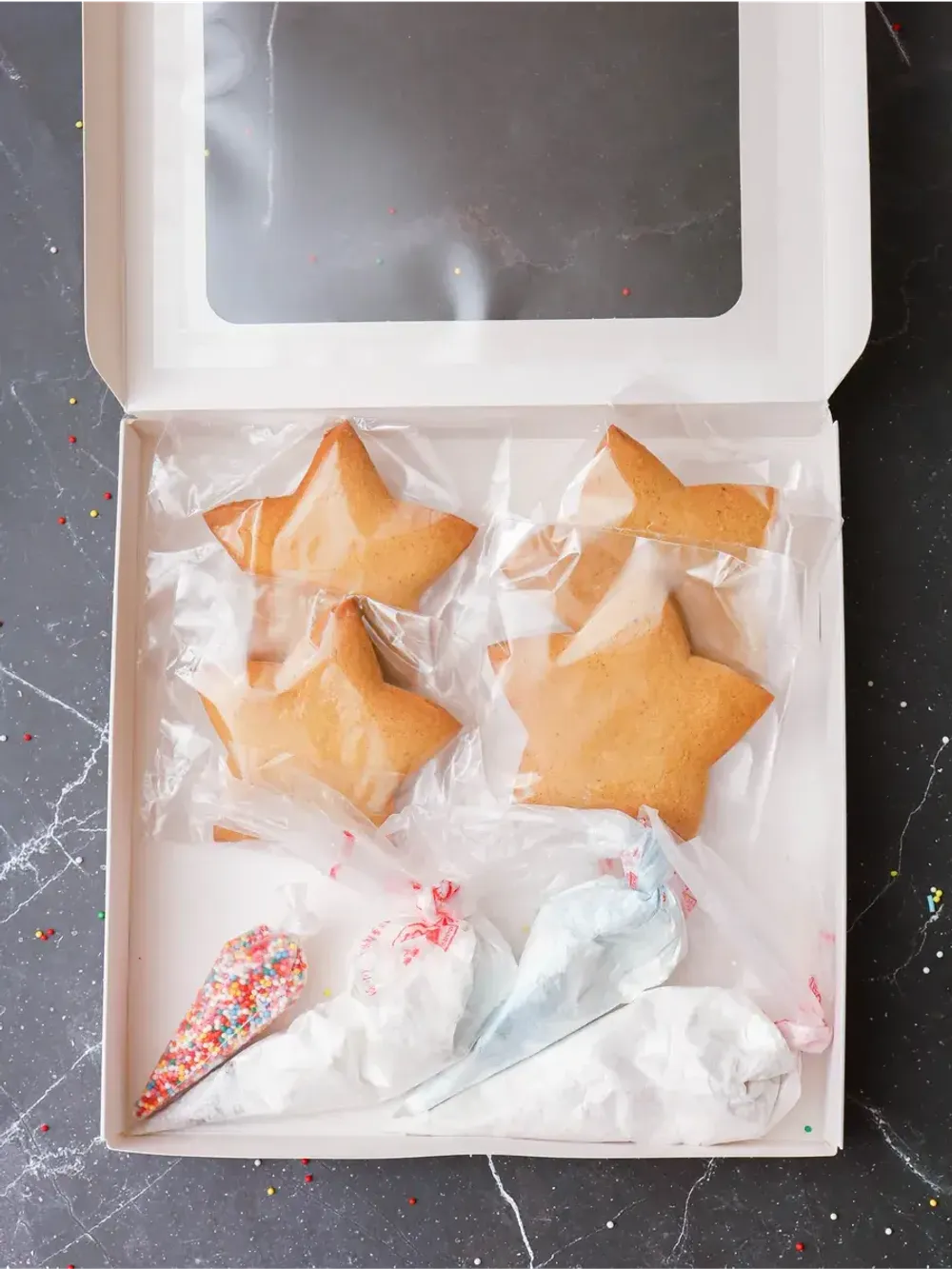 Набор для росписи "Звезда" из имбирного теста