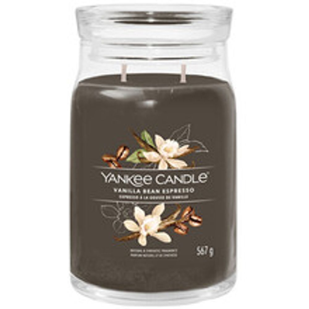 Yankee Candle Vanilla Bean Espresso Signature Candle (espresso with vanilla bean) 567.0g
