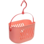 Корзинка для хранения подвесная «ЛЕНАРО», цвет кораловый, 23*13*14см, нагрузка 2кг (пакет)