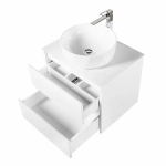 Тумба с раковиной и столешницей BelBagno KRAFT 60 Bianco Opaco