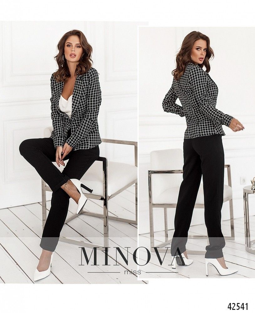 Костюм 2030-черный Minova
