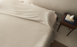 Zara Home покрывало из хлопка, бежевый · 1163/006