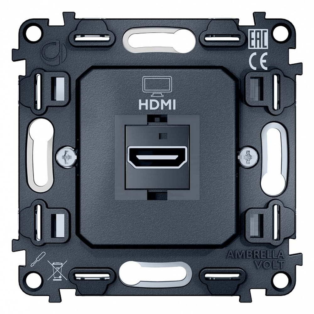 Механизм розетки HDMI Ambrella Volt Quant VM222