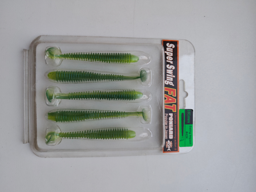 Приманка силиконовая Super Swing №424, 5шт