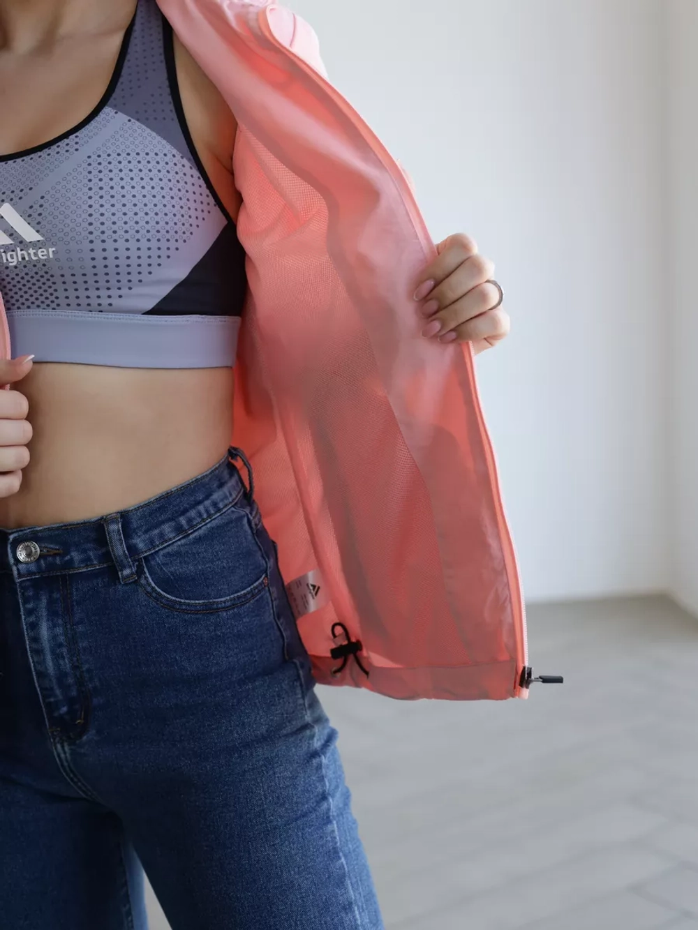 Ветровка легкая летняя без капюшона