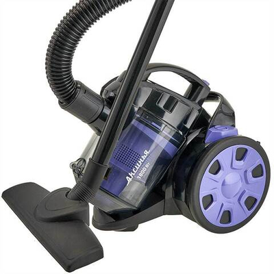 Пылесос без мешка для сбора пыли МУЛЬТИЦИКЛОН 1800 Вт АКСИНЬЯ КС-7004 черный с сиреневым