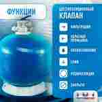 Песочный фильтр WL-ADG1400 для бассейна до 544 м³, до 1400 кг песка, до 68000 л/ч