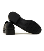 Кожаные мокасины Calvin Klein - черный(HW0HW01726)