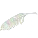 Елочное украшение Перо 6* 21см