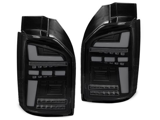 Задние фонари LED BAR BLACK SMOKE SEQ для VW T6/T6.1