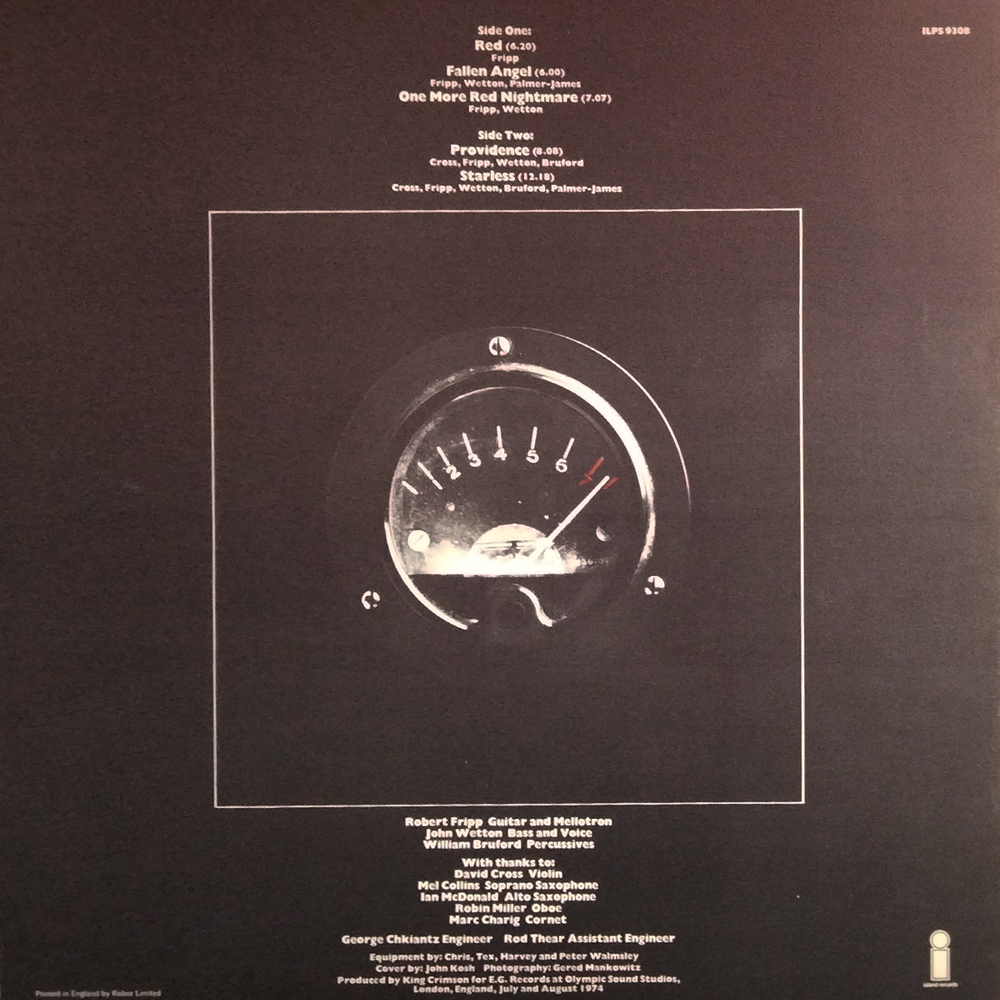 King Crimson / Red (LP)