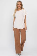 Блуза Маркиза (молочная) Б14565-30М LT Collection