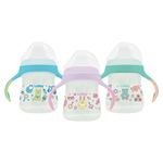 Поильник-непроливайка, с мягк. нос., от 6 мес, 250 мл, PP, сил. арт.20670