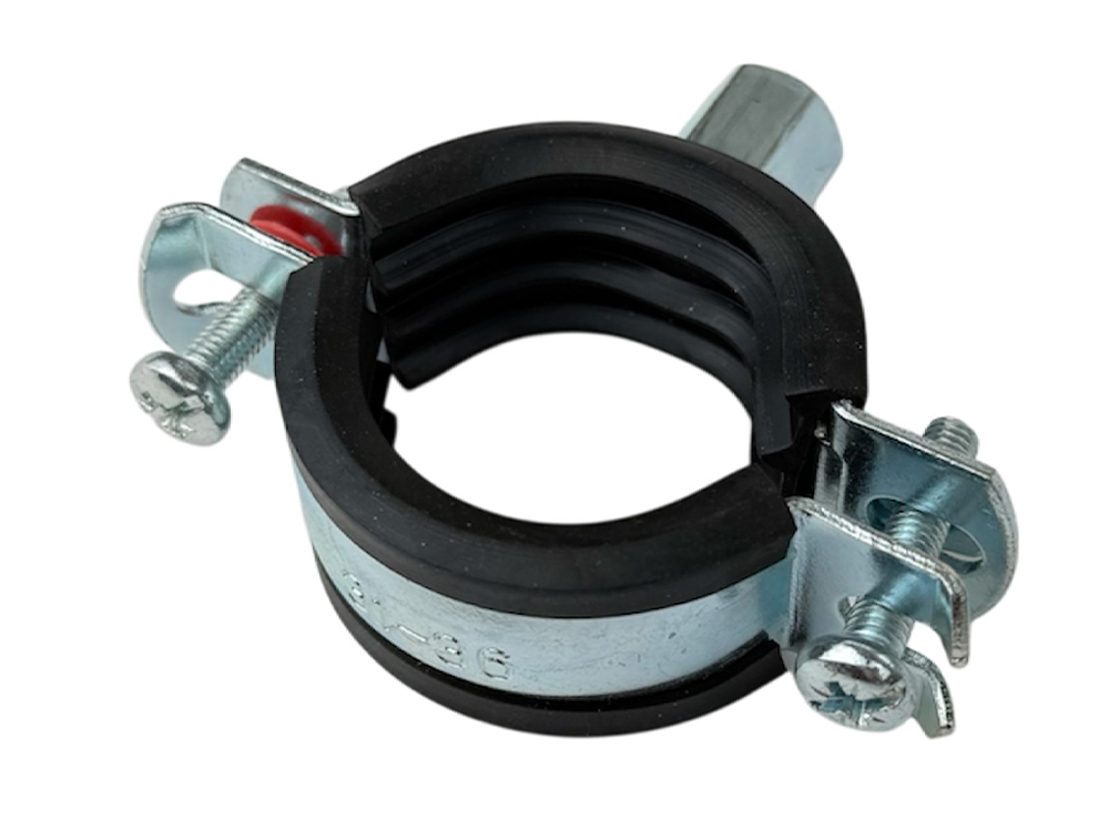 ТМС КС2 Хомут оцинкованный с epdm M8/10 100-105мм