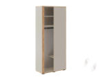 Шкаф угловой приставной Подростковая Асцелла (кашемир/дуб крафт золотой)