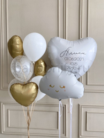 Набор шаров для новорожденного "Облачко радости", дизайн №2