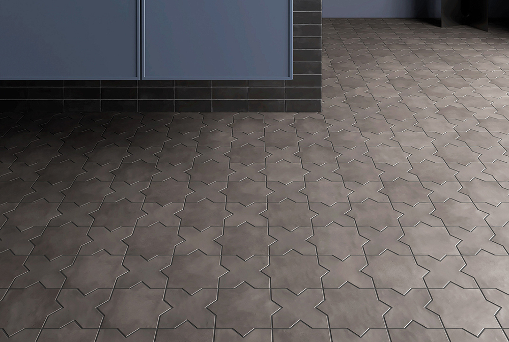 Equipe Kasbah Star Terracotta 16.8x16.8