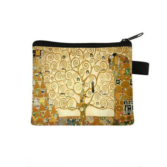 Pul, makiyaj çantası \  Кошелек, косметичка \ Money, makeup bag Klimt 1