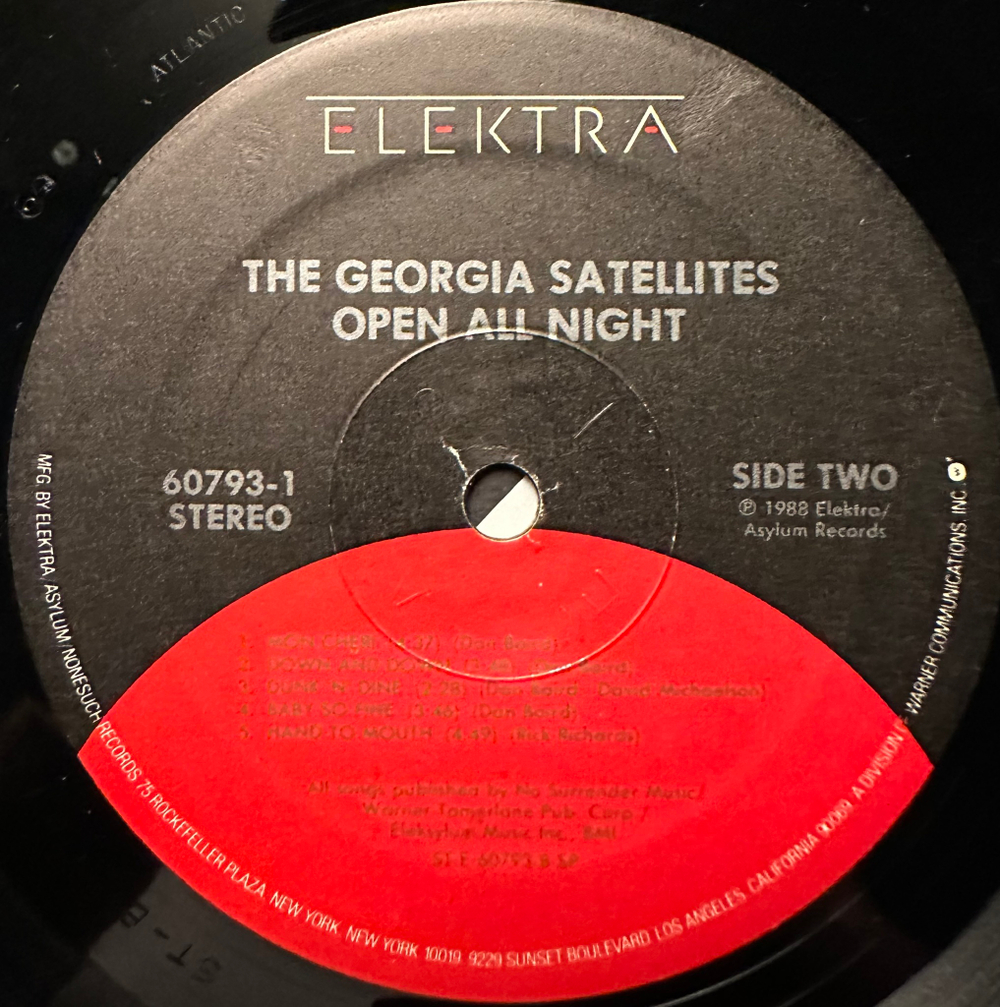 The Georgia Satellites - Open All Night (США 1988г.)