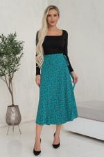 Юбка (изумрудный) Ю11-15/5 Nikol