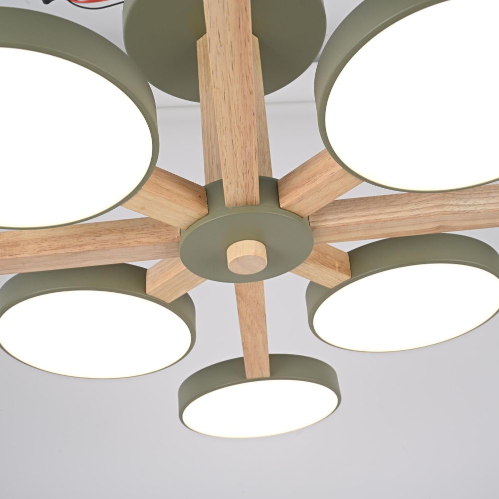 Потолочная Люстра Turna L8 Khaki By Imperiumloft