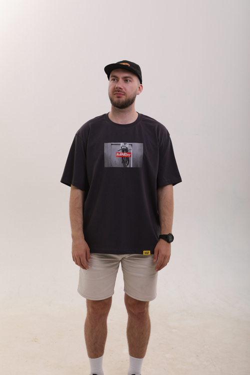 Футболка RollAllDay light weight grey