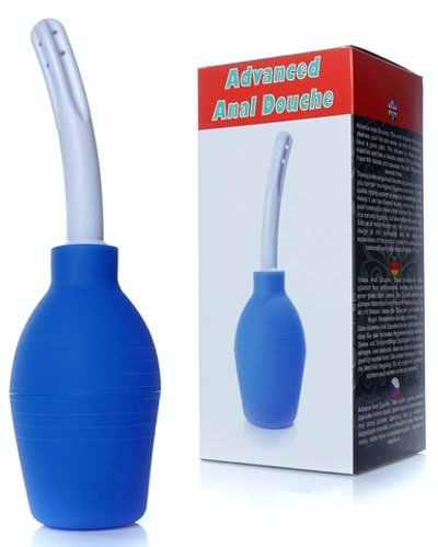 Интимный душ-спринцовка (Цвет: голубой)