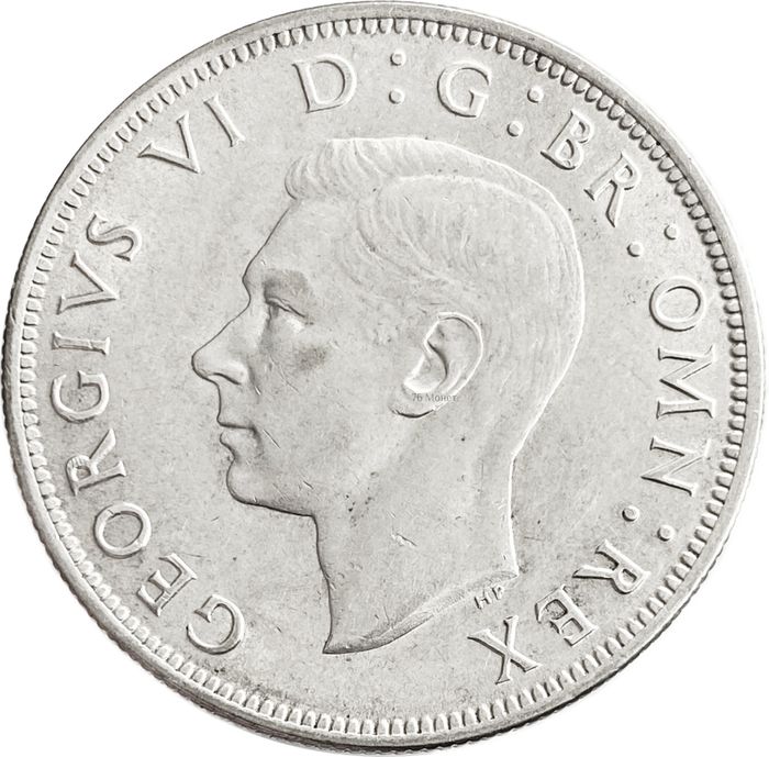 1/2 кроны 1945 Великобритания