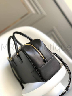 Женская сумка Celine Medium Louise рыжего цвета с ручкой и плечевым ремнем
