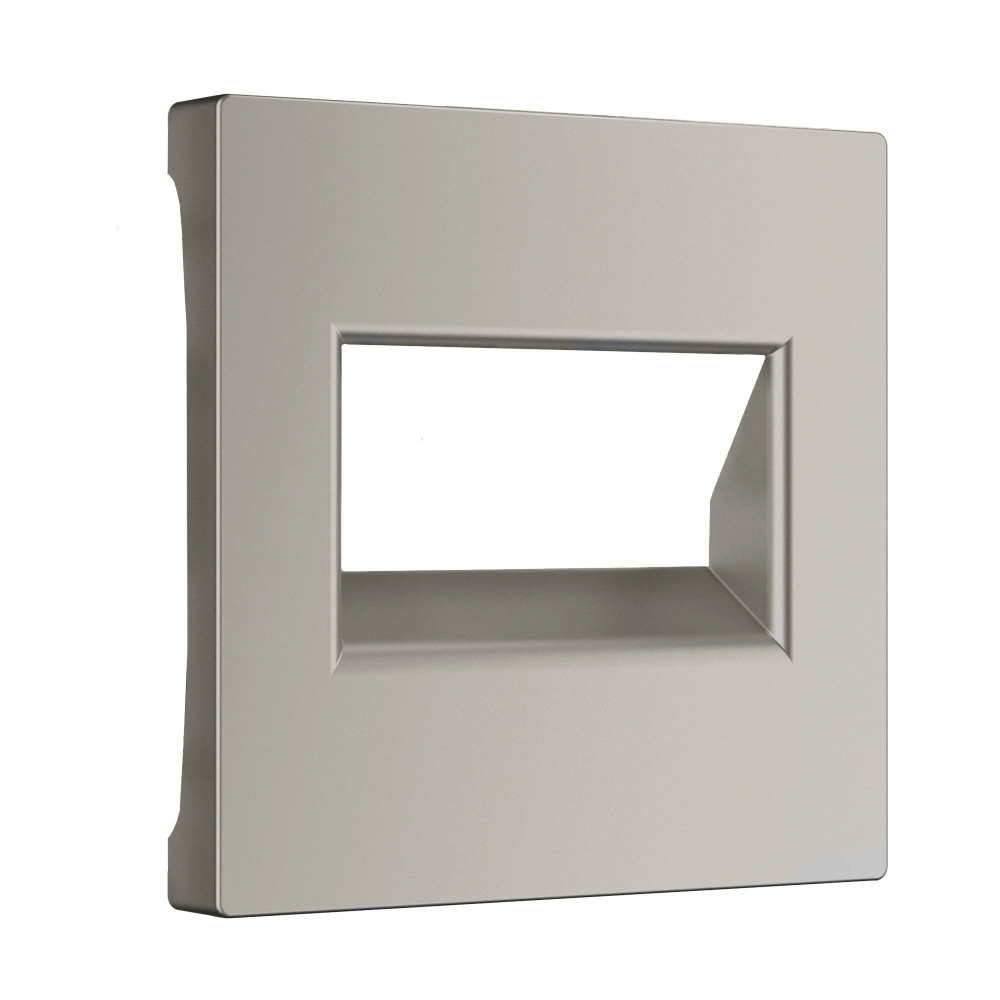 Накладка для двойной розетки Еthernet RJ-45 (дымчатый) W1291104