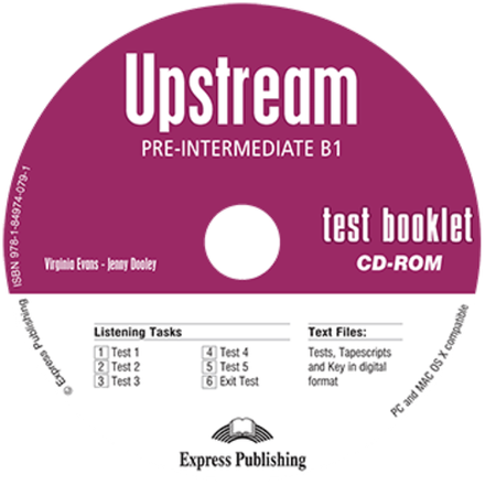 UPSTREAM PRE-INTERMEDIATE TEST BOOKLET CD-ROM