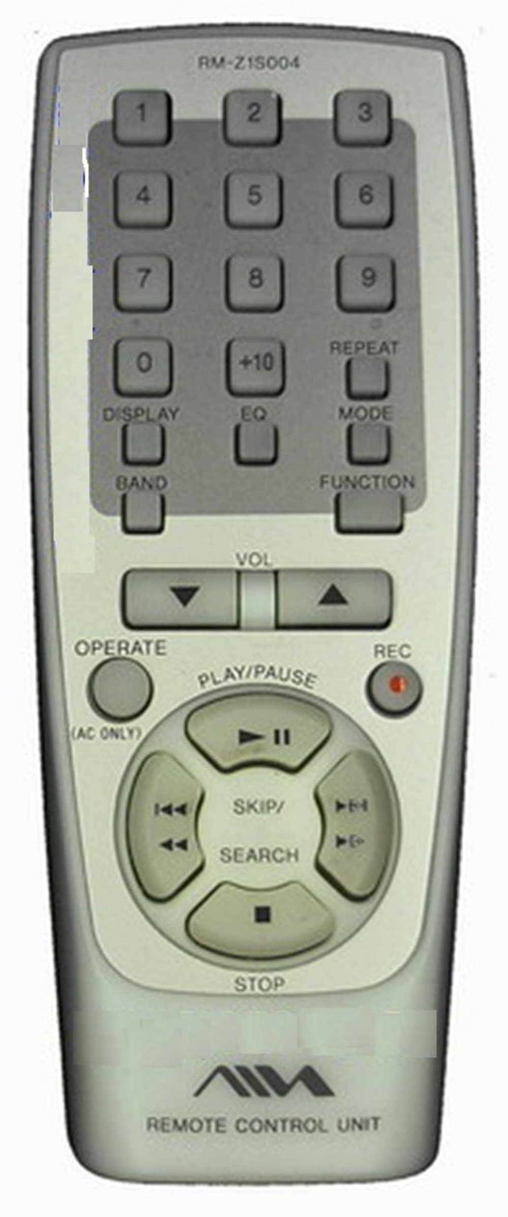 Пульт для AIWA RM-Z1S004 (Оригинальный)