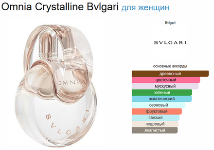 Bvlgari Omnia Crystalline 65ml (duty free парфюмерия)