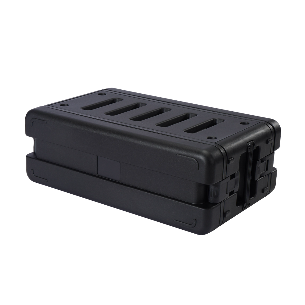 Ударопрочный пластиковый Рэковый кейс 3 юнита KZCASE@RACK3US