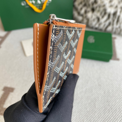 Goyard Bourbon Zipped Card Holder (11 colors)