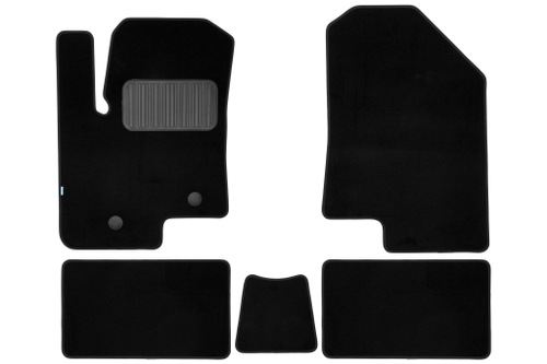 Коврики в салон для CHANGAN CS35Plus 2021-, кроссовер, 5 шт (текстиль) KLEVER0509200722110KH