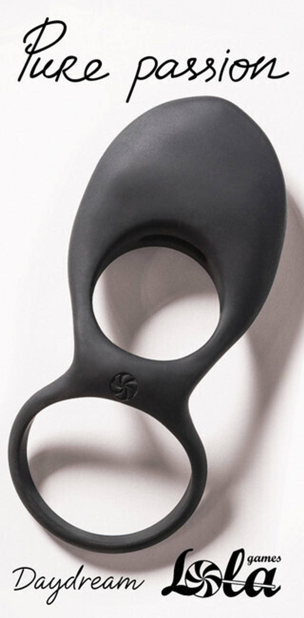 Эрекционное виброкольцо Pure Passion Daydream Black (Цвет: черный)