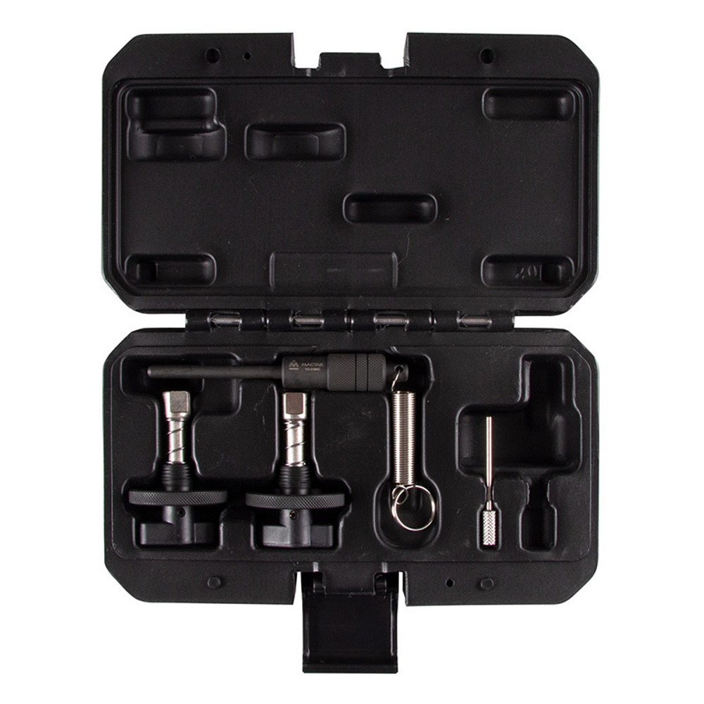 МАСТАК (103-21504C) Набор фиксаторов для регулировки фаз ГРМ Opel (дизели), кейс, 4 предмета