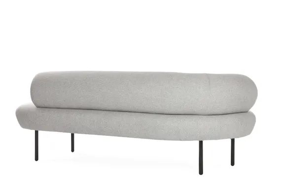 Двухместный диван Adelaide 169 см, серый