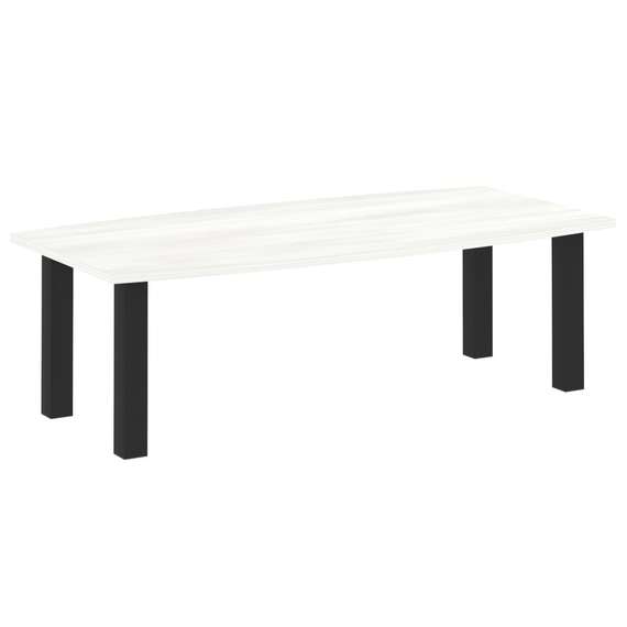 Yalta Стол переговорный LT.SP-2 Снежная Патина/Металл Черный 2400*1200*750